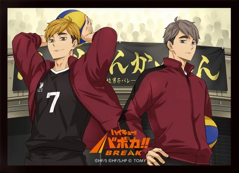 Haikyu DX Sleeve Vol.2 Miya Yu & Miya Osamu