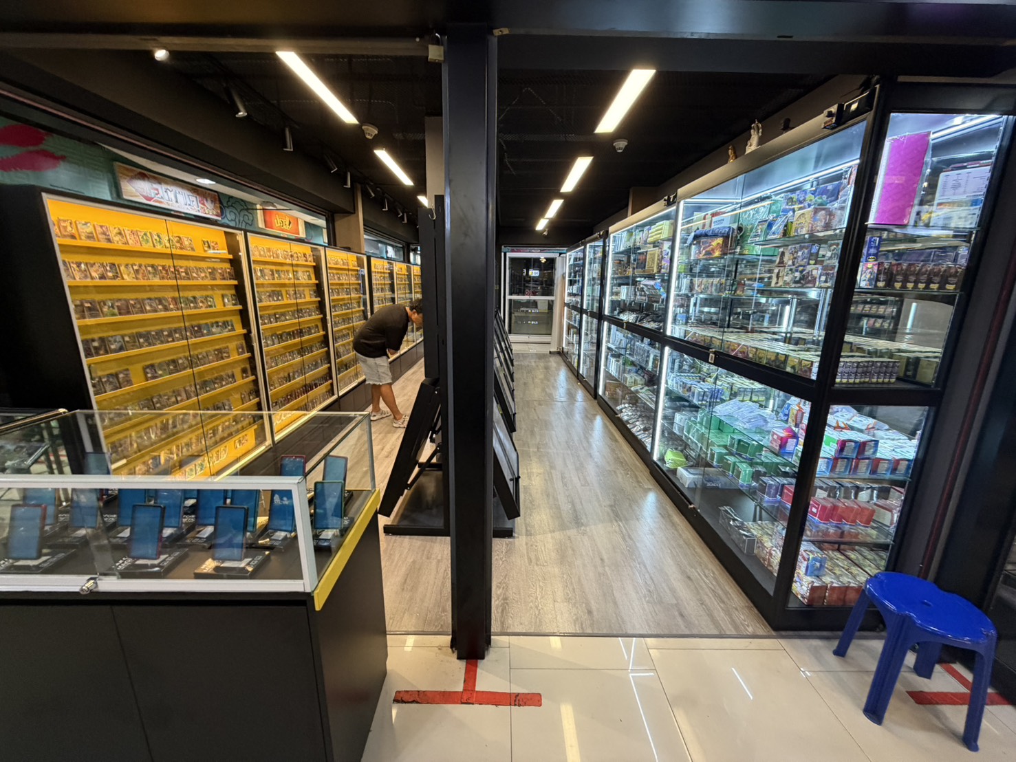 Store shelves